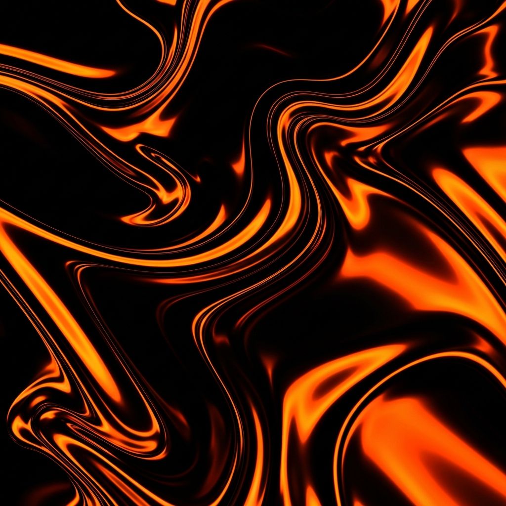 Dynamic liquid motion abstract
